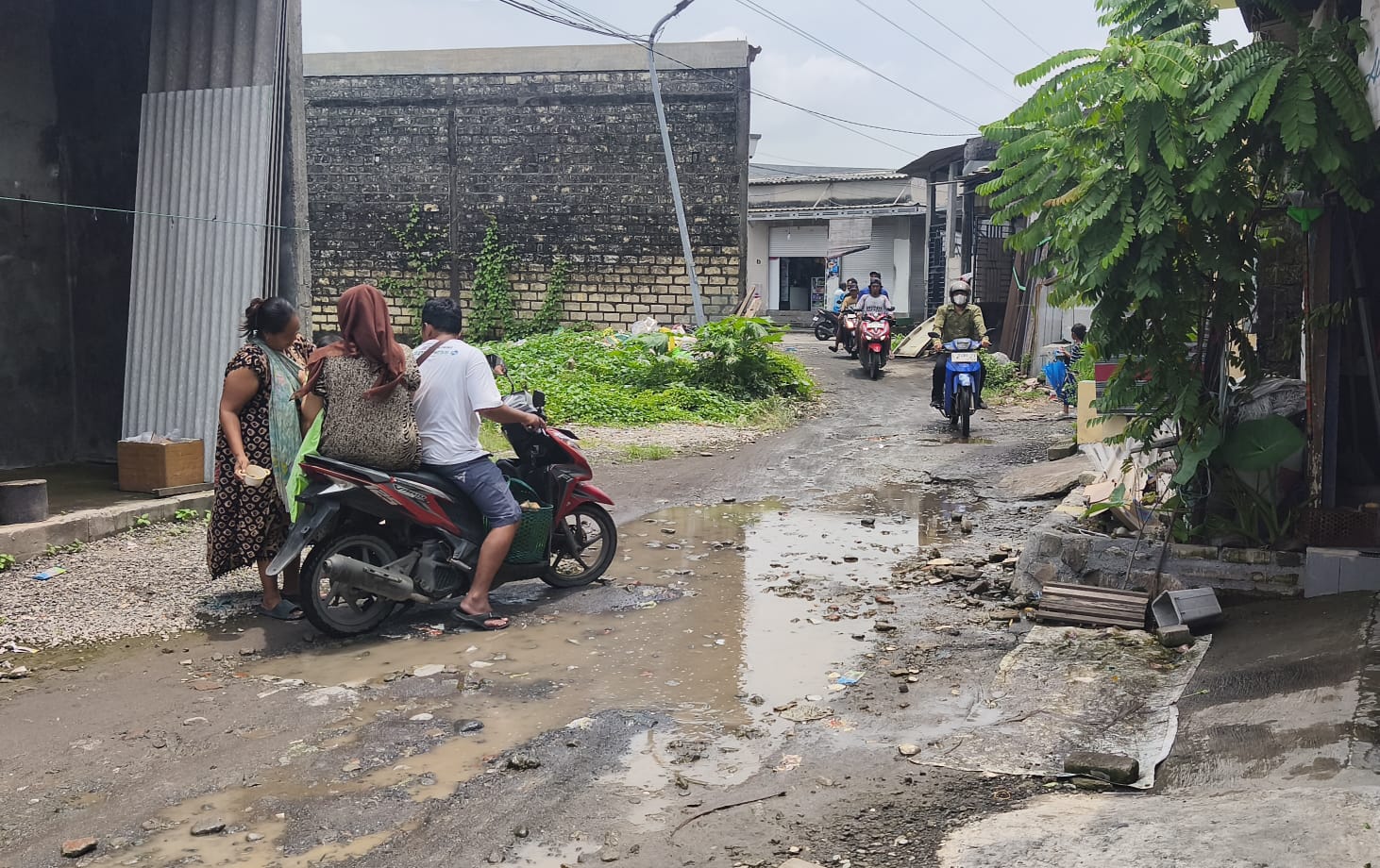 Akses Tambak Lumpang Masih Tanah, DSDABM Dorong Usulan Lewat Musrenbang