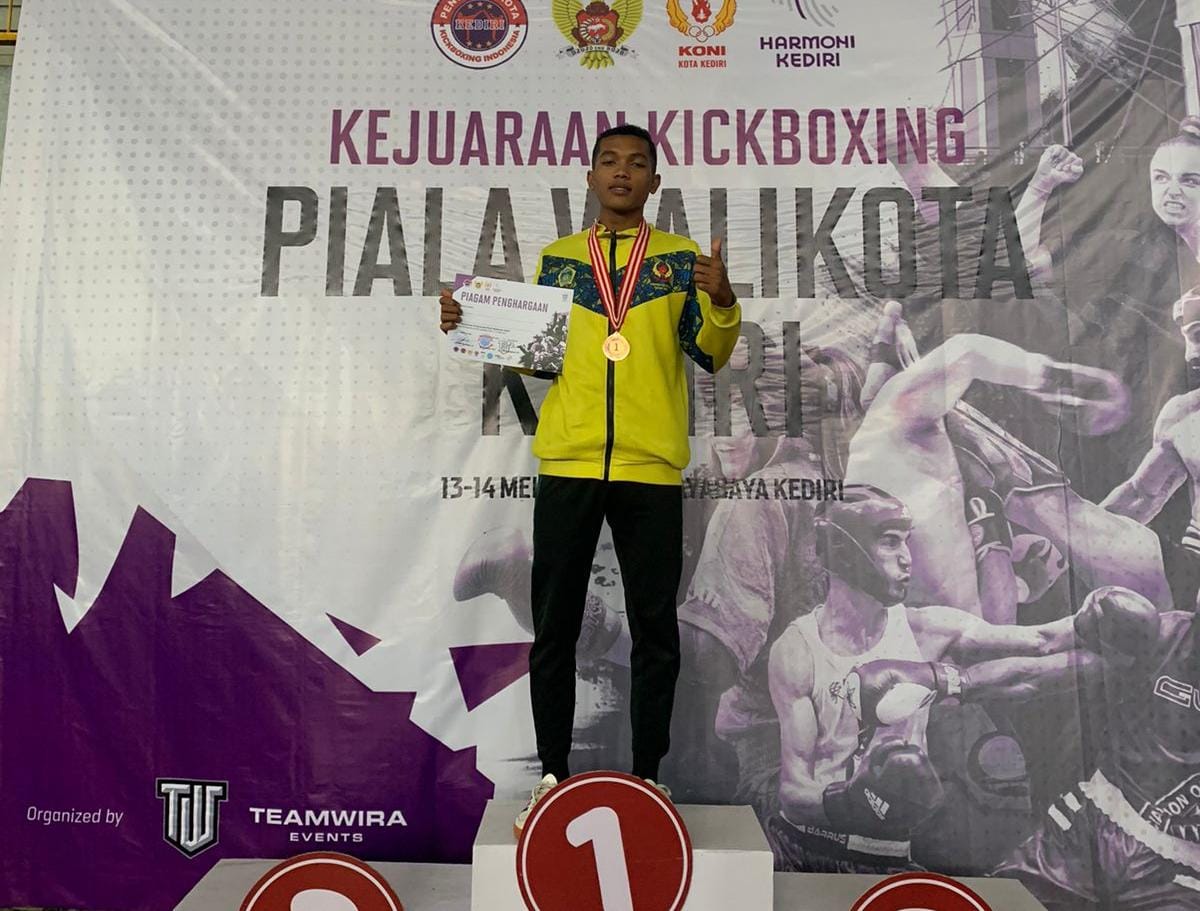 Sabet Golden Tiket One Pride MMA, Atlet Kickboxing Asal Gresik Siap Melenggang ke Jakarta