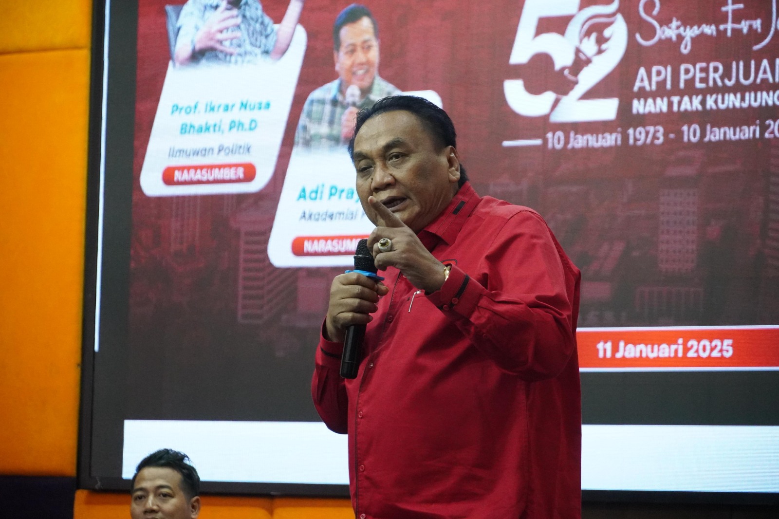 Refleksi 52 Tahun PDI Perjuangan, Bambang Pacul Ingatkan Pendidikan Politik Jadi Syarat Mutlak Demokrasi Ideal