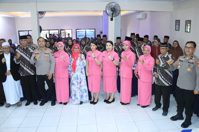 Kapolres Gresik Perkuat Sinergitas Bersama Keluarga Besar PP Polri Melalui Halal Bihalal