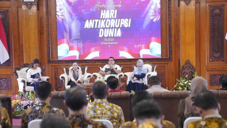 Peringati Hakordia, Pemkot  Mojokerto Gelar Talkshow Cegah Korupsi dan Gratifikasi