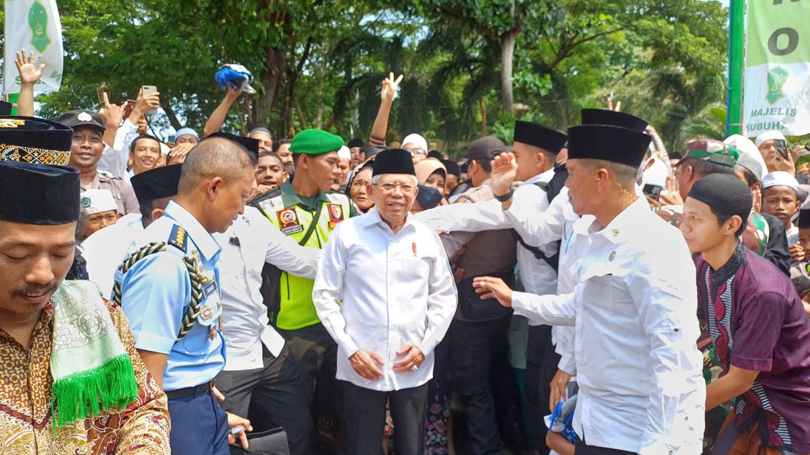 Penuhi Janji, Wapres Jum'atan di Bangil dan Gelar Pertemuan Tertutup dengan Tokoh Agama Pasuruan