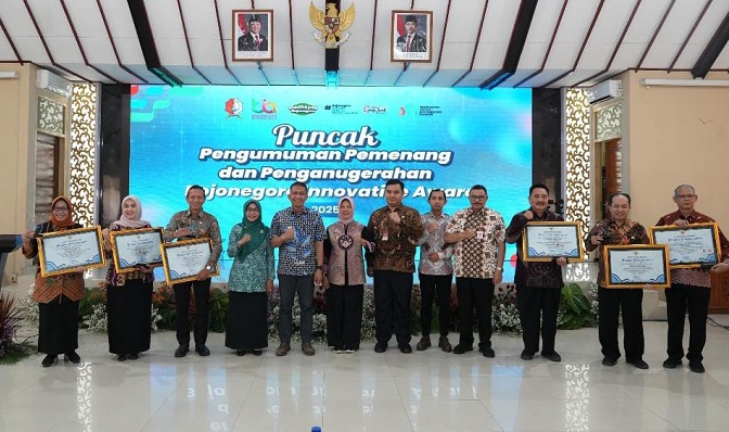Bojonegoro Innovative Award 2025 Dorong Budaya Inovasi dan Kolaborasi Daerah