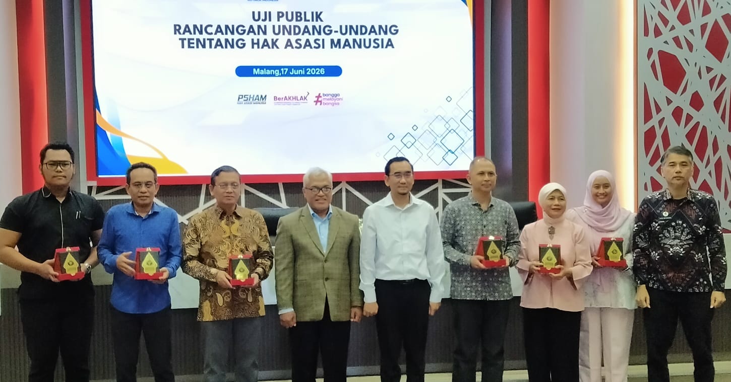 Kemenham Uji Publik RUU HAM di Malang, Bahas Isu Digital hingga Korupsi