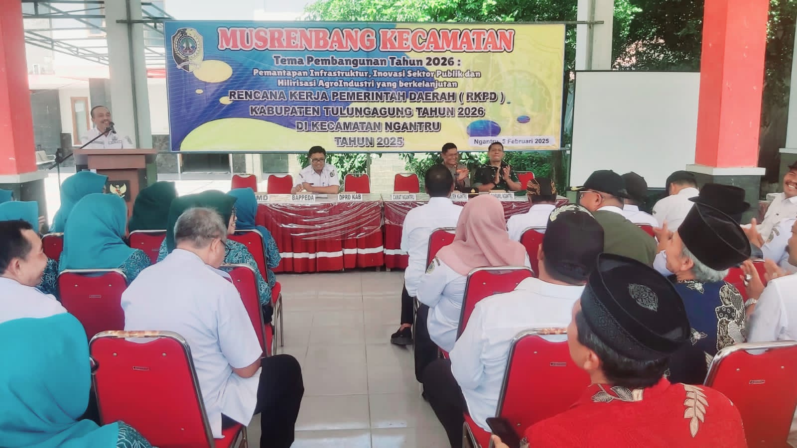 Genjot Swasembada Pangan, Musrenbangcam Ngantru Prioritaskan Normalisasi Kaliboto dan Pendirian SMAN SMKN