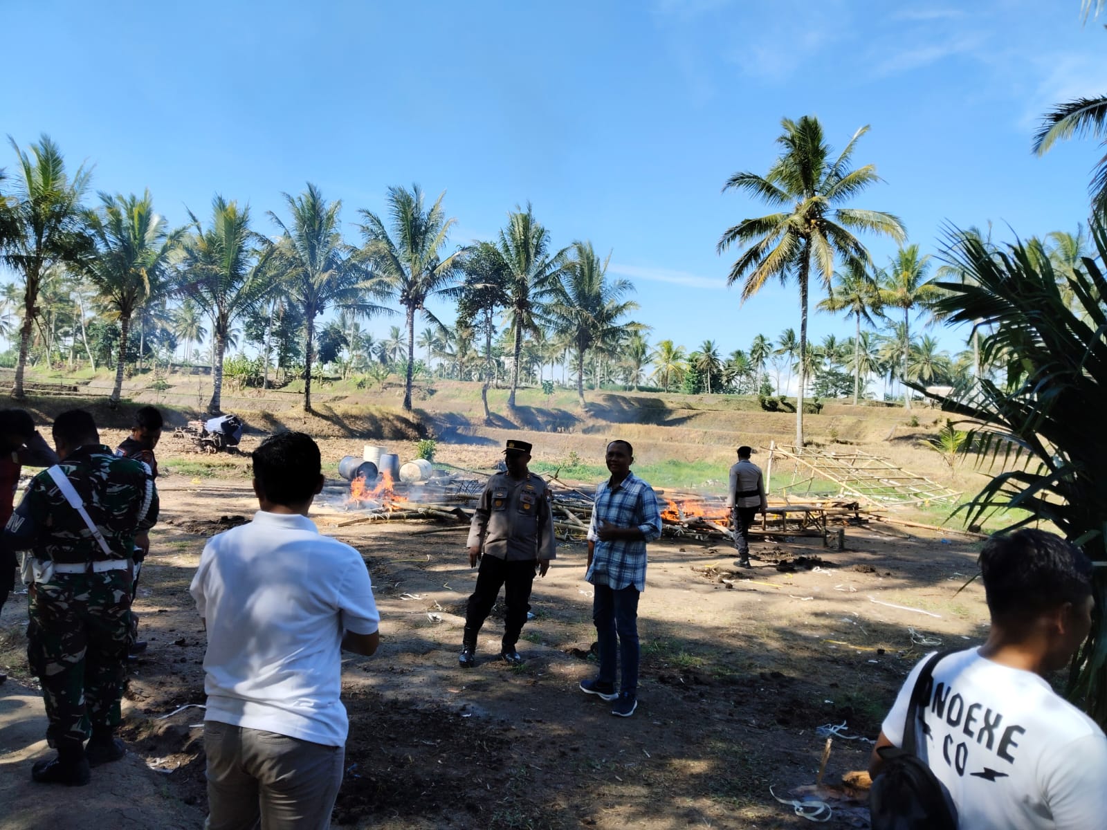 Polres Malang Gerebek Arena Sabung Ayam Jenggolo Kepanjen