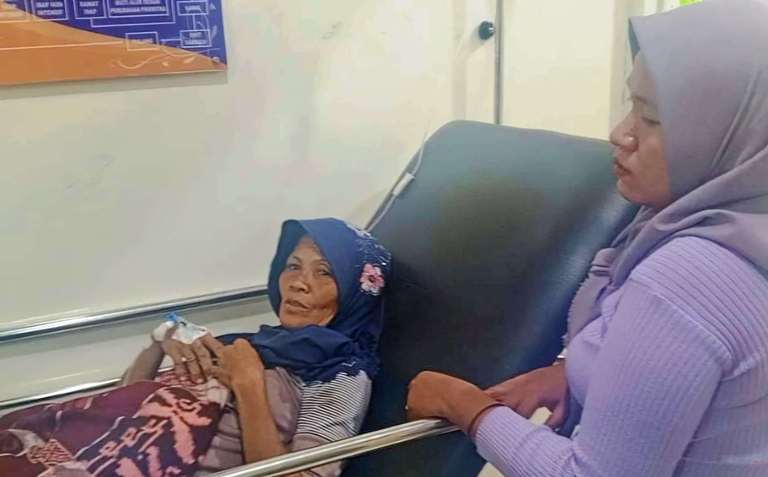 Mencari Sayur, Wanita Pasuruan Terkena Peluru Nyasar