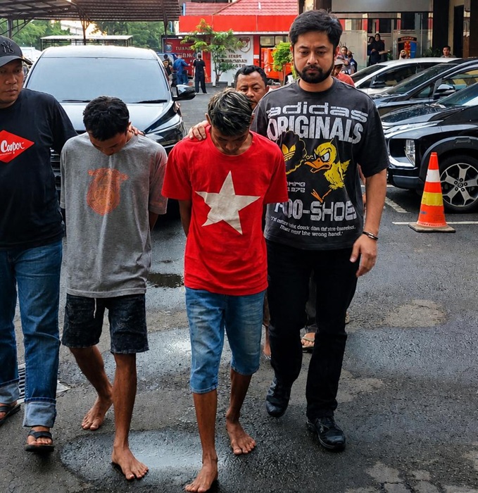Jatanras Polda Jatim Libas Sindikat Pencurian Motor dan Mobil di Pasuruan