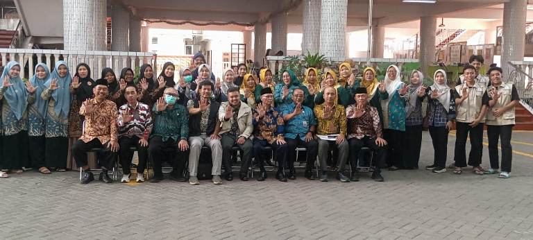 Posyandu Seruni Ponpes Wali Barokah Dikunjungi TPPS Setwapres untuk Monev Penurunan Stunting di Kota Kediri