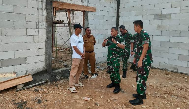 Kasrem 084/Bhaskara Jaya Tinjau Kesiapan Yon TP dan Progres Koperasi Merah Putih di Sumenep