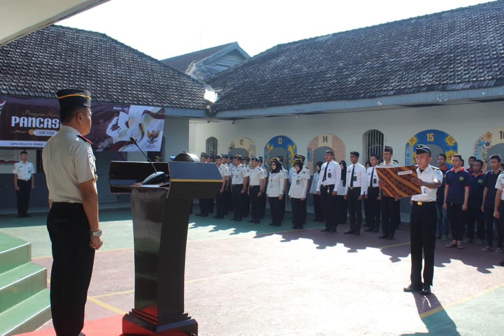Hari Lahir Pancasila di Lapas Jember Jadi Momentum Perkuat Nilai Kebangsaan