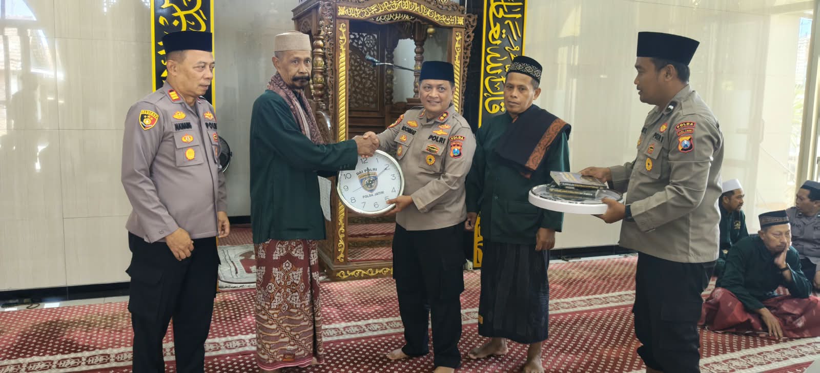 Kapolsek Jabon Perkuat Sinergitas dengan Ulama dan Tokoh Agama di Kedungcangkring