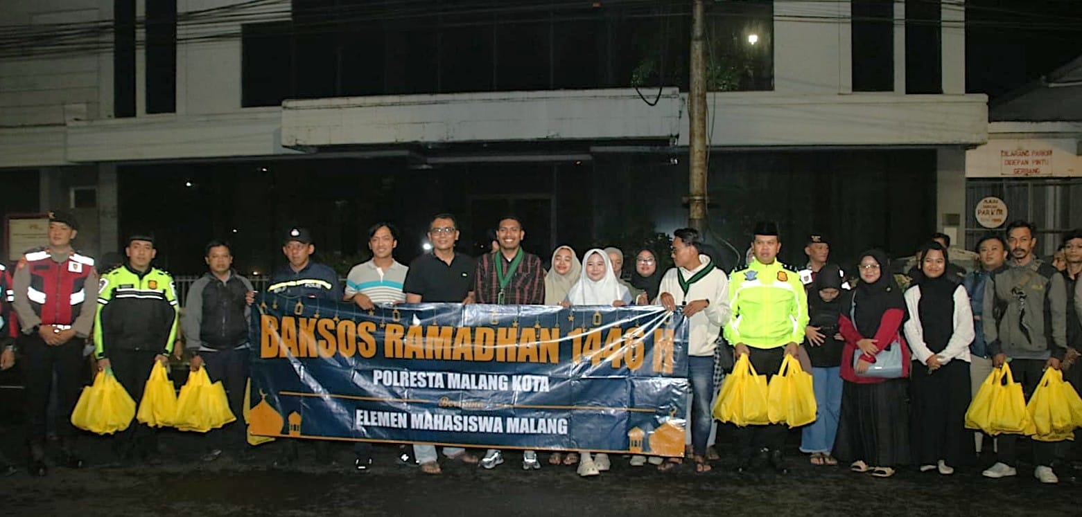 Polresta Malang Kota Gelar Sahur on The Road Perkuat Harkamtibmas