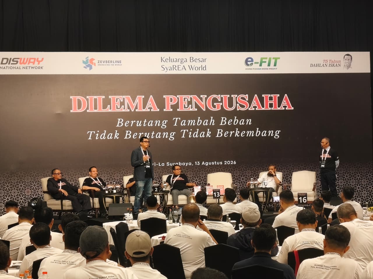 Edisi Kelima Talk Show Dahlan Iskan: Pengusaha Terbebas Utang, Bisnis Justru Makin Berkembang