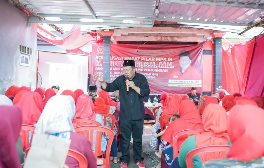 Sosialisasi Empat Pilar MPR RI bersama PAC PDI Perjuangan Bojonegoro