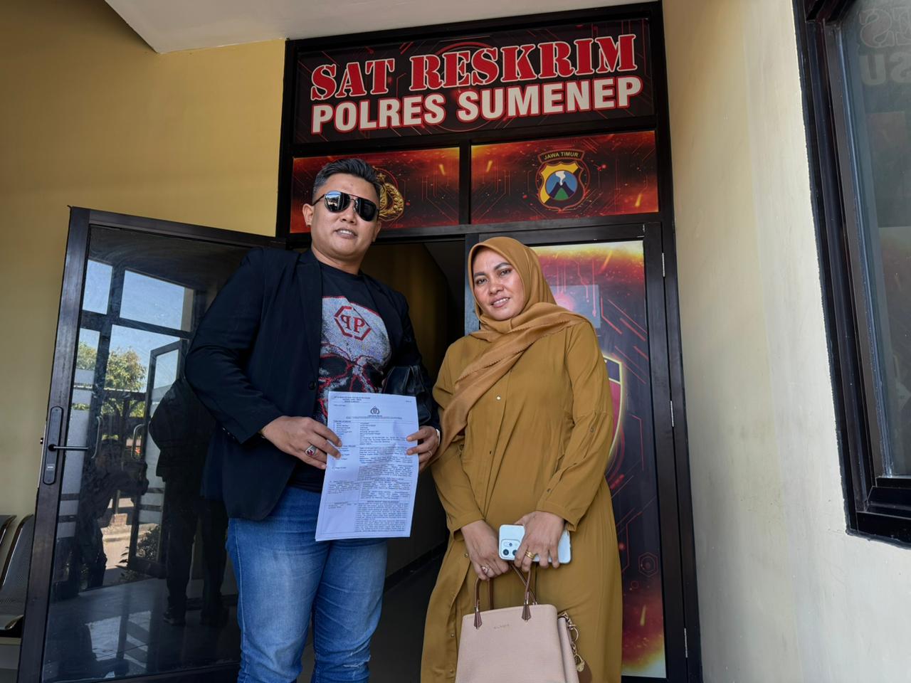 Akun Tiktok Milik Istri Kapolsek Dilaporkan ke Polres Sumenep