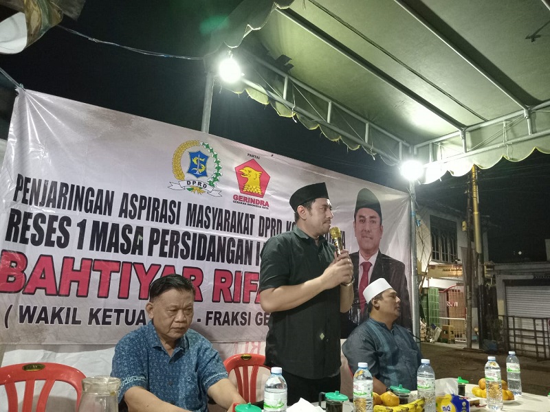 Warga Keluhkan Sumur Kering Akibat Proyek Terowongan TIJ-KBS, Bahtiyar Rifai Berikan Solusi