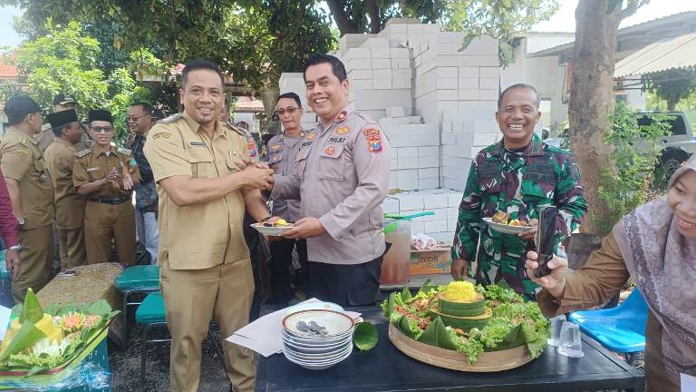 Rayakan HUT TNI ke-80 di Gempol, Kapolsek: Sinergitas TNI-Polri Kunci Keamanan