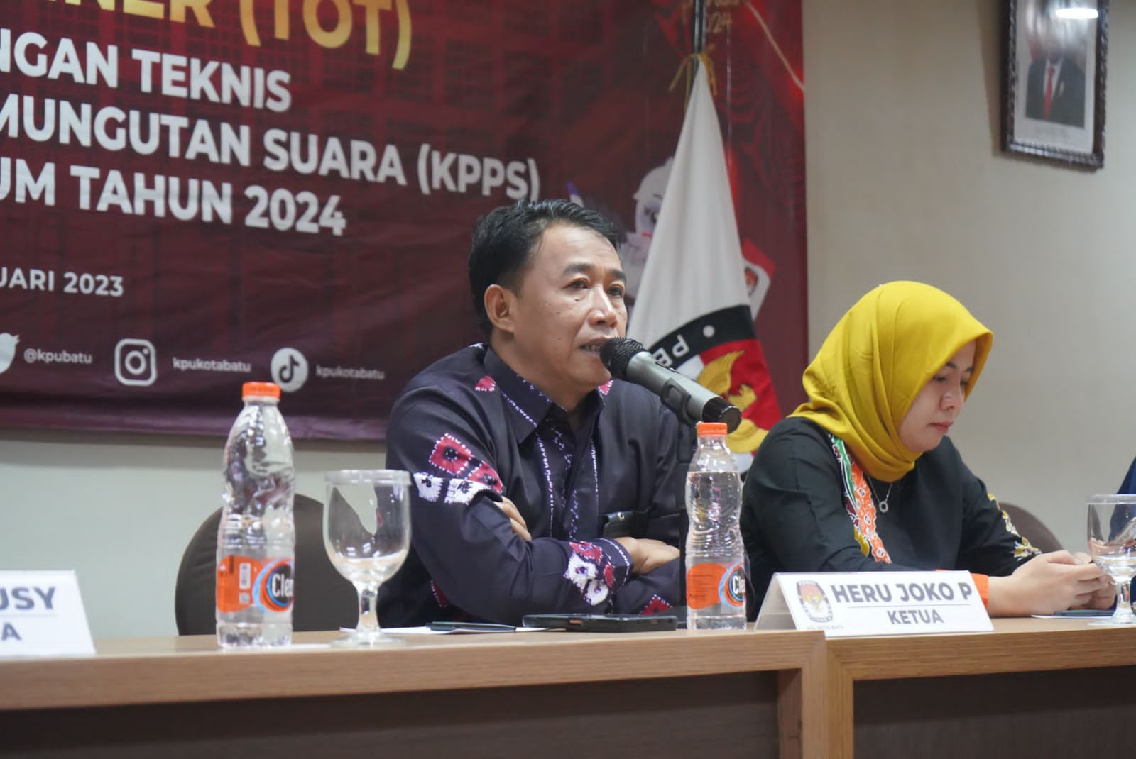 KPU Kota Batu Matangkan Persiapan Bimtek KPPS