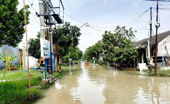 Akibat Hujan Deras, Dua Desa di Menganti Gresik Kembali Terdampak Banjir