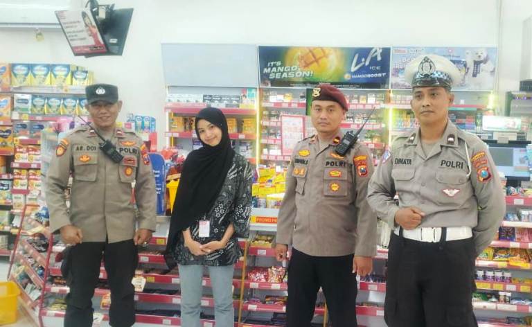 Polsek Gayungan Intensifkan Patroli Sapu Jagat Antisipasi 3C di Surabaya