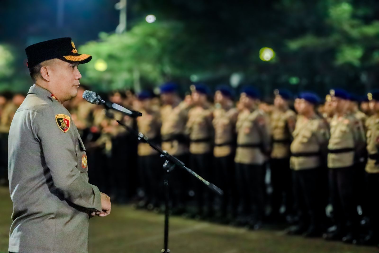 Polrestabes Surabaya Sukses Amankan Puncak Hari Santri dan Kunjungan Presiden Jokowi