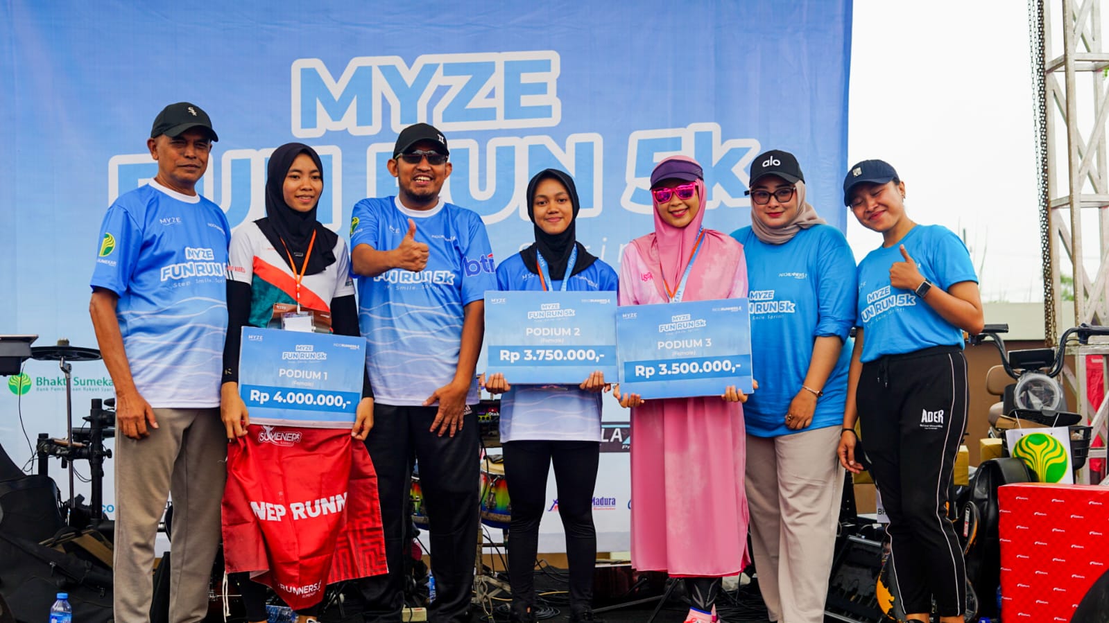 Rayakan Ulang Tahun, Myze Hotel Sukses Gelar Fun Run 2025