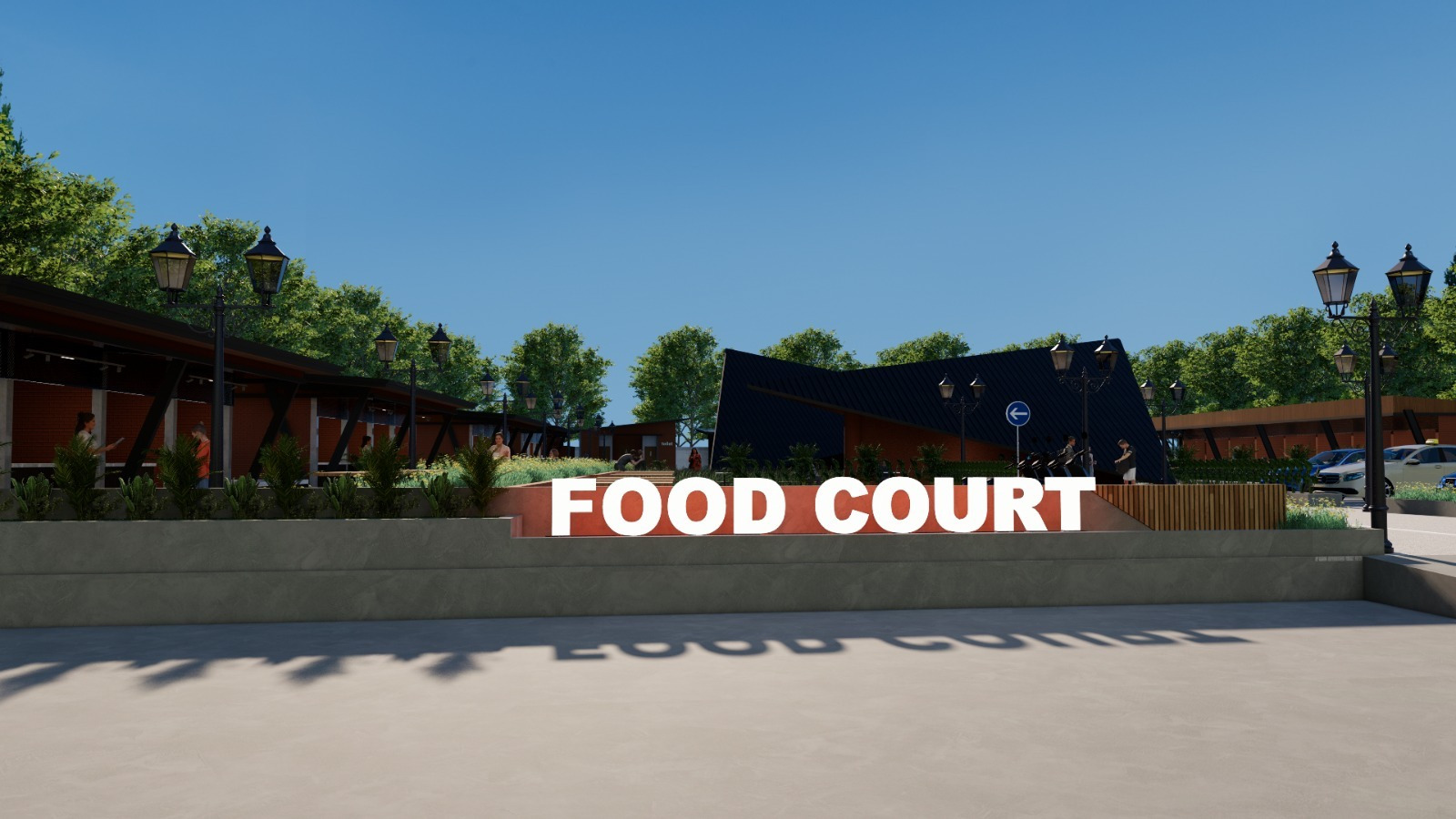 Proyek Foodcourt Disperindag Magetan Ditarget Rampung Akhir Tahun