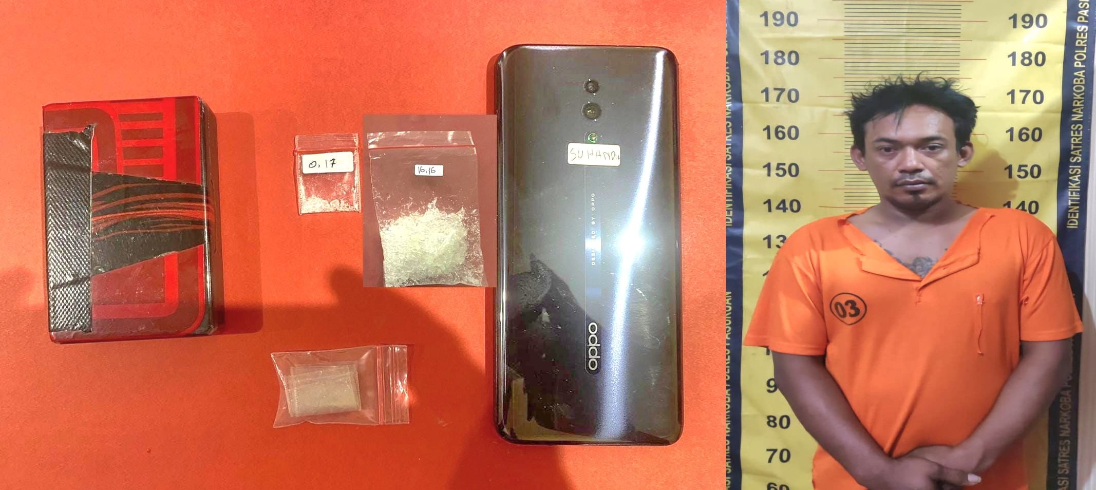 Sempat Buron Dua Bulan, Pengedar Sabu Jaringan Jakarta-Pasuruan Diringkus