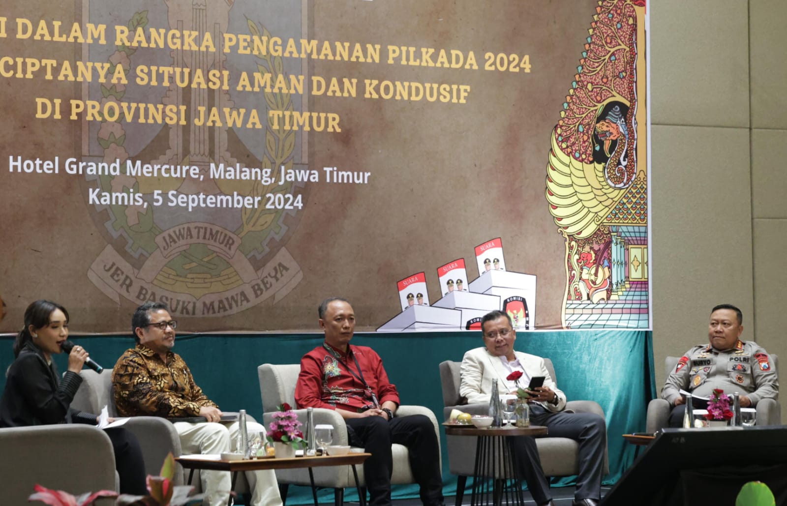 Divhumas Polri Gelar FGD di Jatim untuk Pilkada Aman Kondusif 