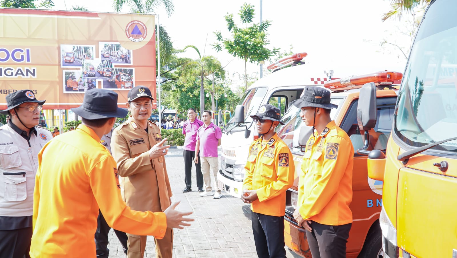 Pemkab Lamongan Unjuk Kesiapan Mitigasi Bencana Alam