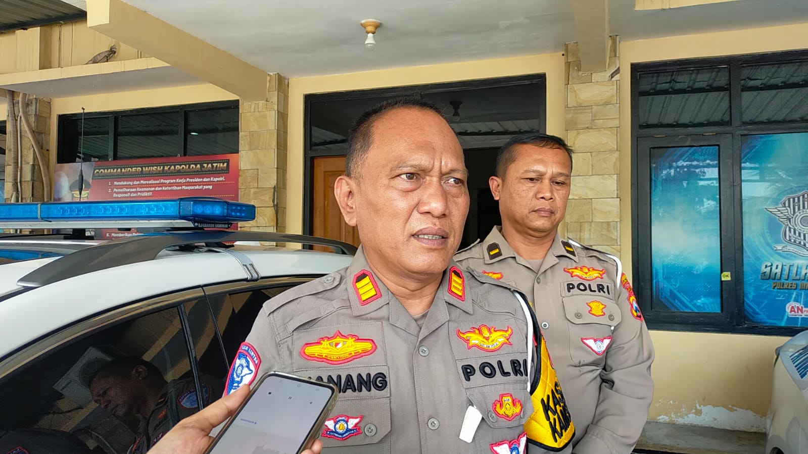 Suran Agung, Jalan Ring Road Barat Madiun Ditutup Total