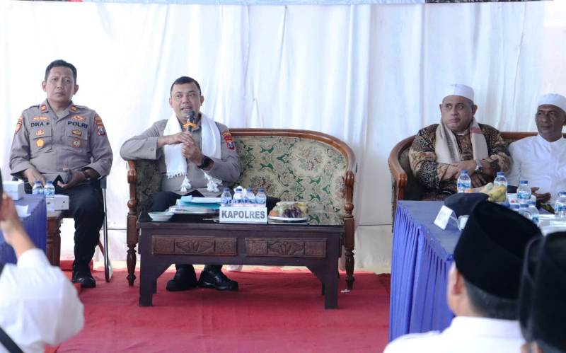 Sambangi 3 Polsek Jajaran, Kapolres Bangkalan Serap Aspirasi Masyarakat 