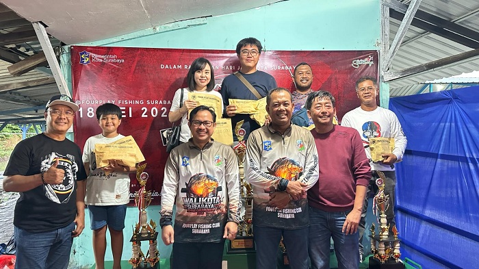 Agenda Wali Kota Fishing Championship, Pemkot Surabaya Gerakan Ekonomi Lokal dan Sport Tourism
