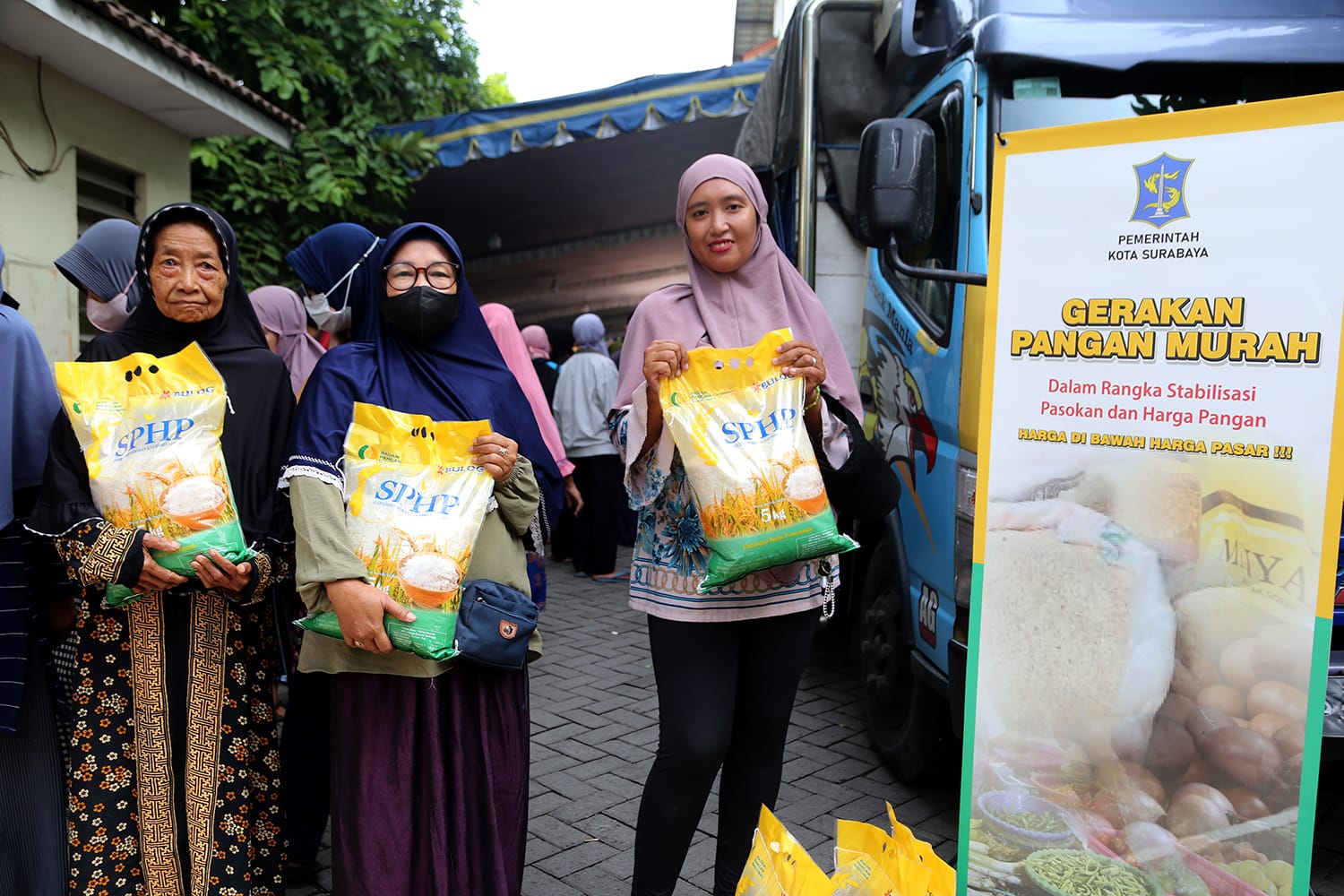 Pemkot Surabaya Jamin Ketersediaan Bahan Pangan, Sediakan Bahan Pangan Terjangkau Lewat Pasar Murah dan GPM