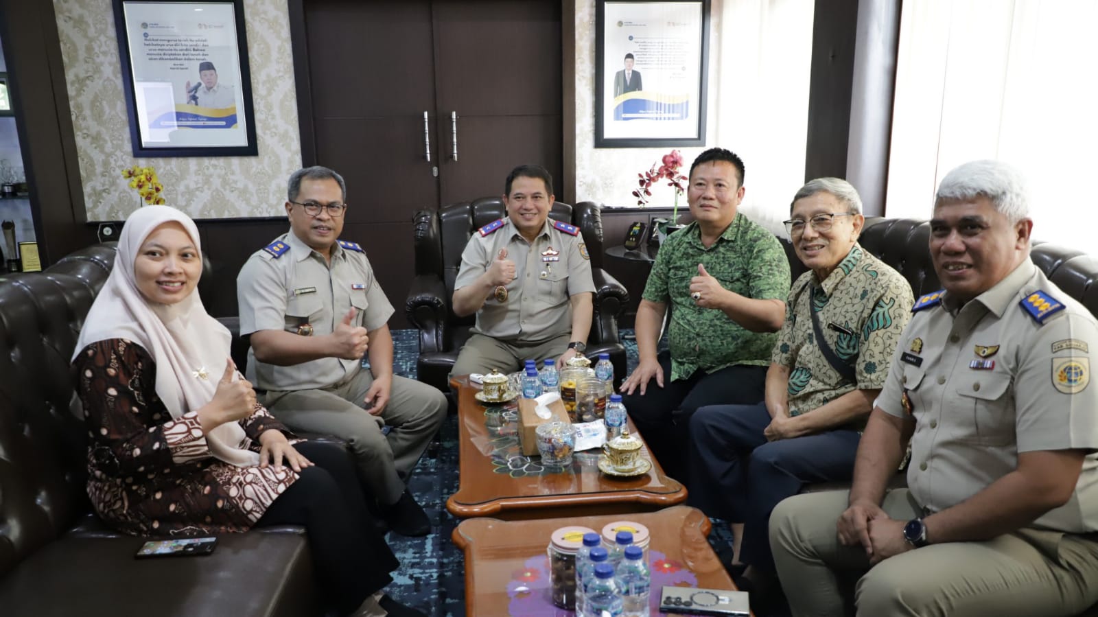 Dorong Percepatan Sertipikat Wakaf Klenteng, Kepala Kanwil BPN Jatim Terima Kunjungan Perwakilan Matakin