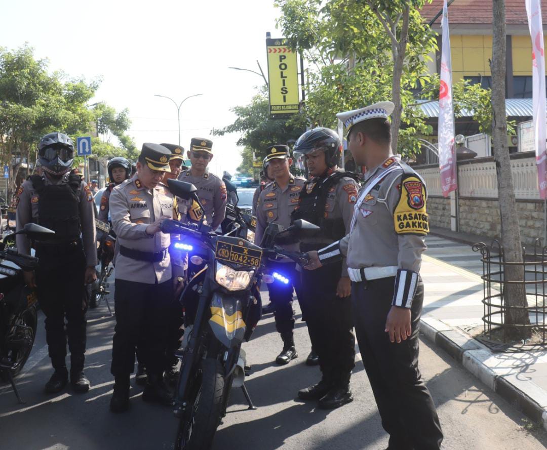 10 Hari Operai Patuh Semeru, Satlantas Polres Bojonegoro Tindak  8.710 Pengendara Yang Melanggar
