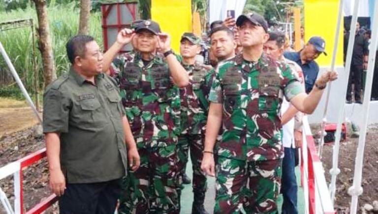Jembatan Perintis Garuda Rampung, TNI Buka Akses Ekonomi Warga Bagor Wetan Nganjuk