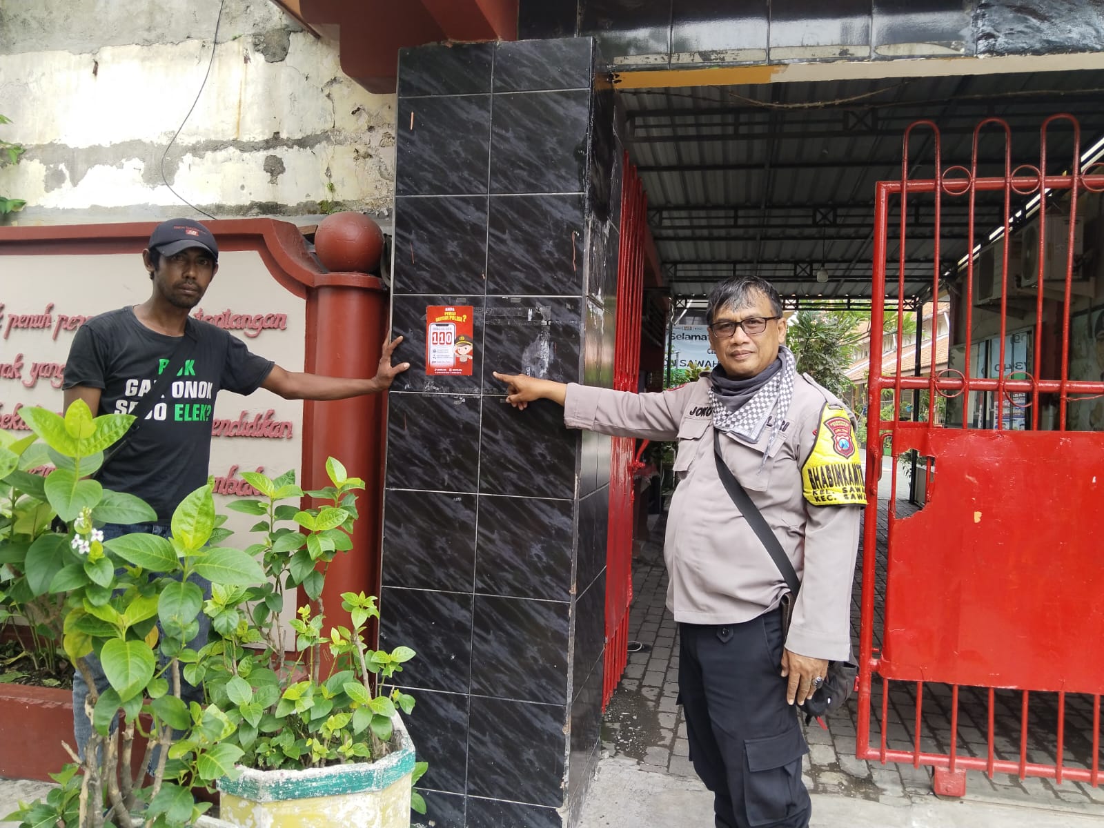 Bhabinkamtibmas Sawahan Sambang ke SDN, Tekankan Pencegahan 3C dan Bahaya Judi Online