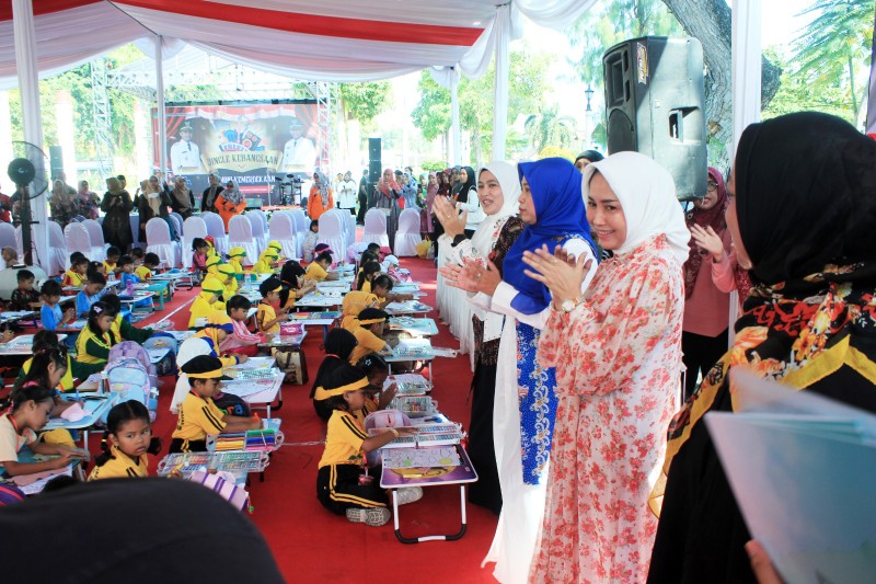 Ratusan Anak Meriahkan Lomba HUT RI di Pasuruan, Mas Adi Dorong Kreativitas Generasi Muda