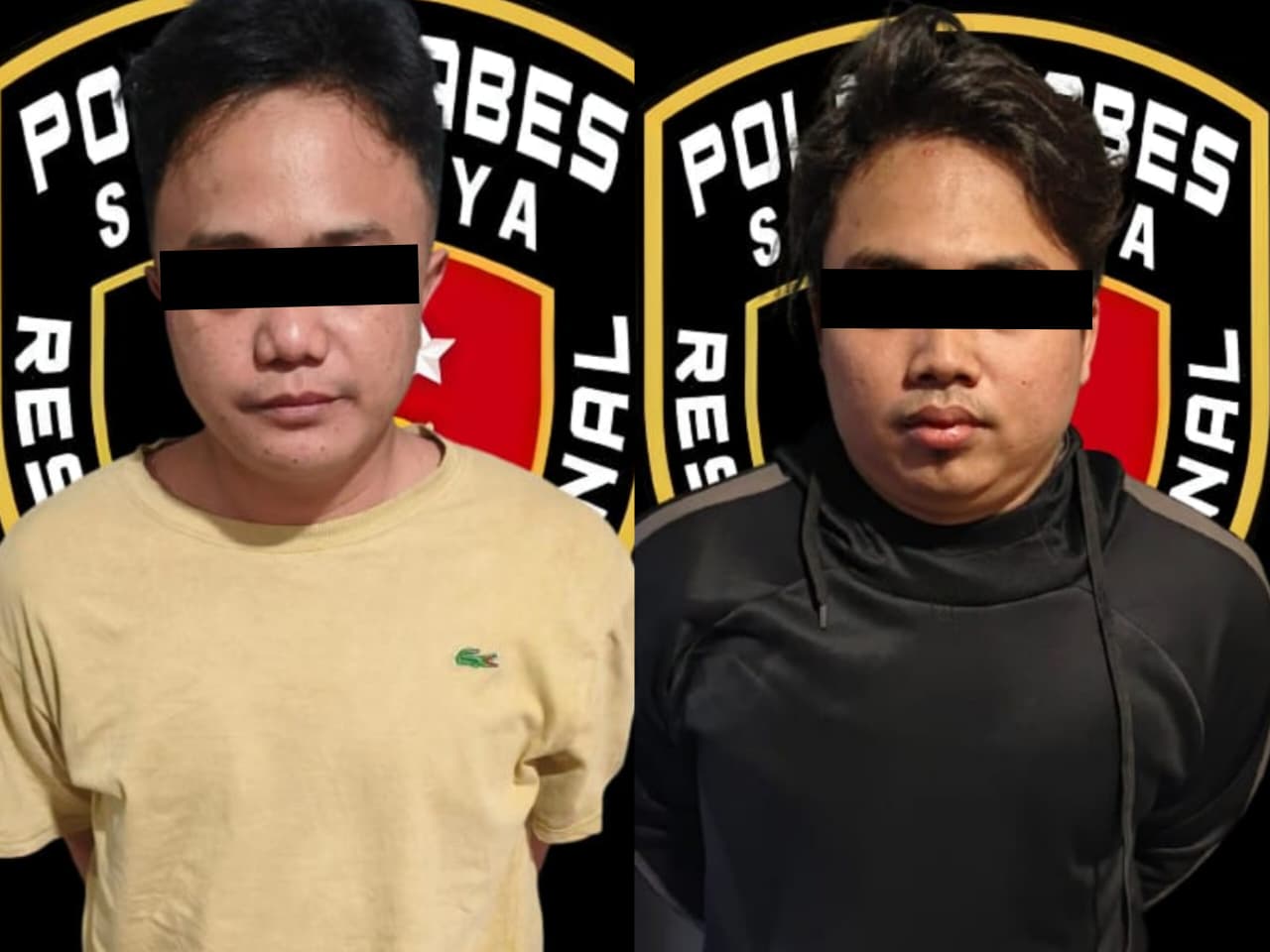 2 Begal Modus Tuduh Korban Pelaku Tawuran Dibekuk Resmob Polrestabes Surabaya