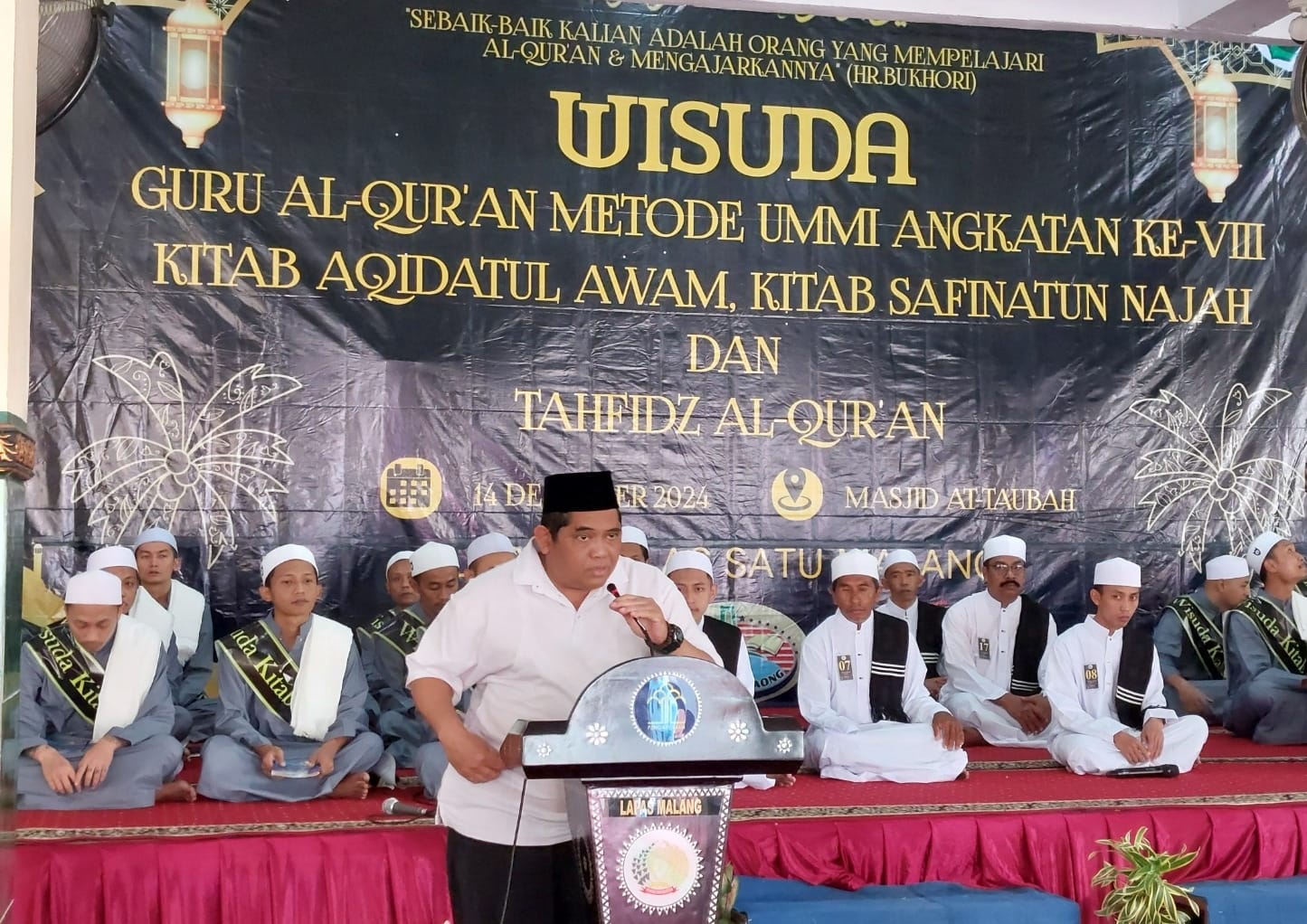 Santri Lapas Malang Diwisuda Al Qur'an, Keberhasilan Pembinaan WBP