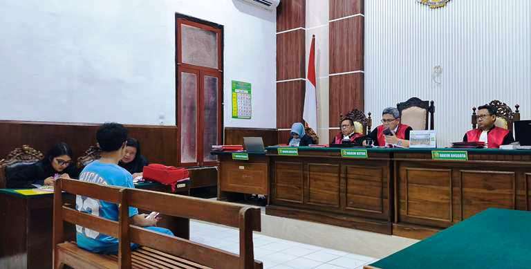 Numpang Berteduh, Maling Gasak Motor di Kos