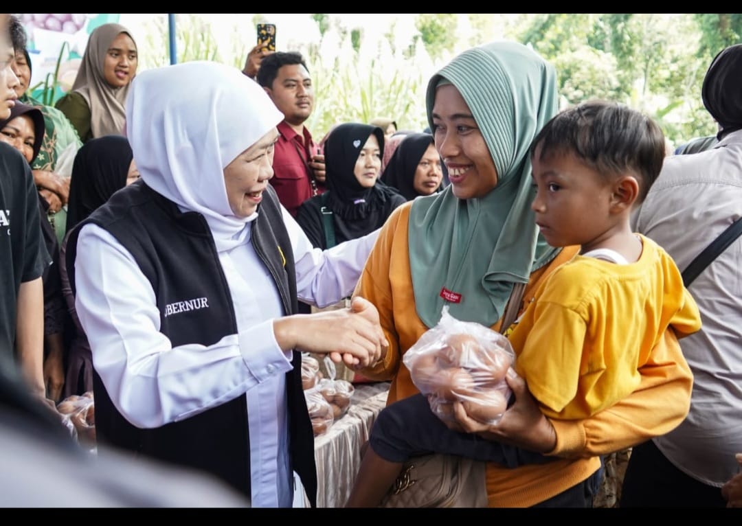 Khofifah Wujudkan Kepemimpinan Visioner Perkuat Ekonomi Kerakyatan Jatim