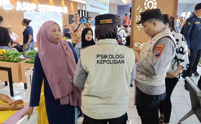 Pasca Tragedi KMP Tunu Pratama Jaya: Polresta Banyuwangi Terjunkan Tim Psikologi