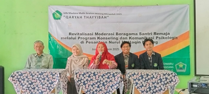 Menyemai Moderasi Beragama di Pesantren: Konseling dan Komunikasi Psikologis bagi Santri Remaja