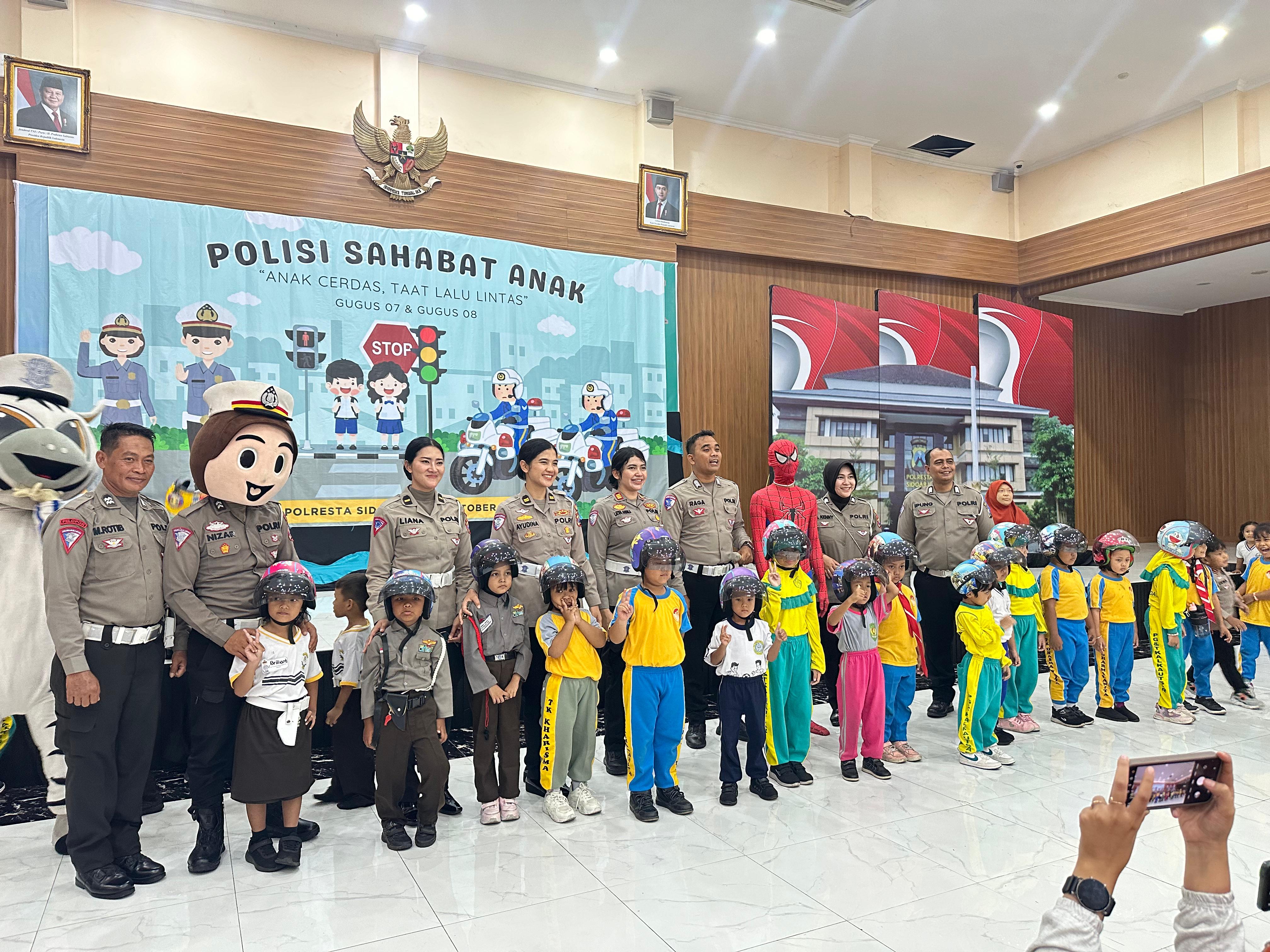 Polisi Sidoarjo Sahabat Anak