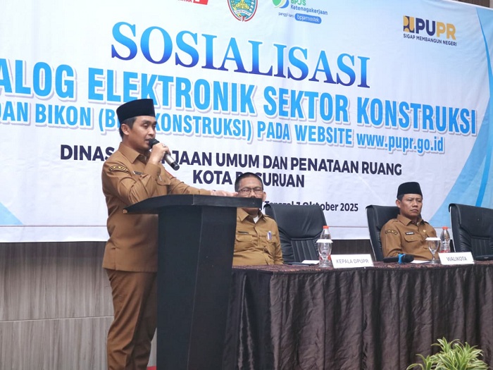 Wali Kota Pasuruan Sosialisasi Katalog Elektronik, Perkuat Transparansi Pengadaan Barang dan Jasa