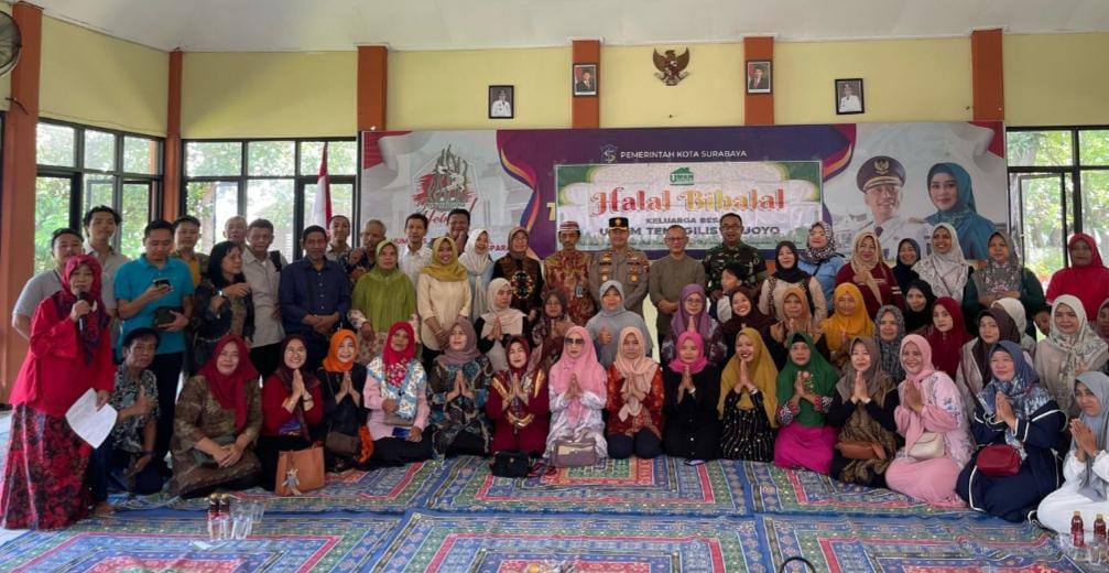 Polsek Tenggilis Mejoyo Gelar Halalbihalal Eratkan Sinergi dengan Pelaku UMKM