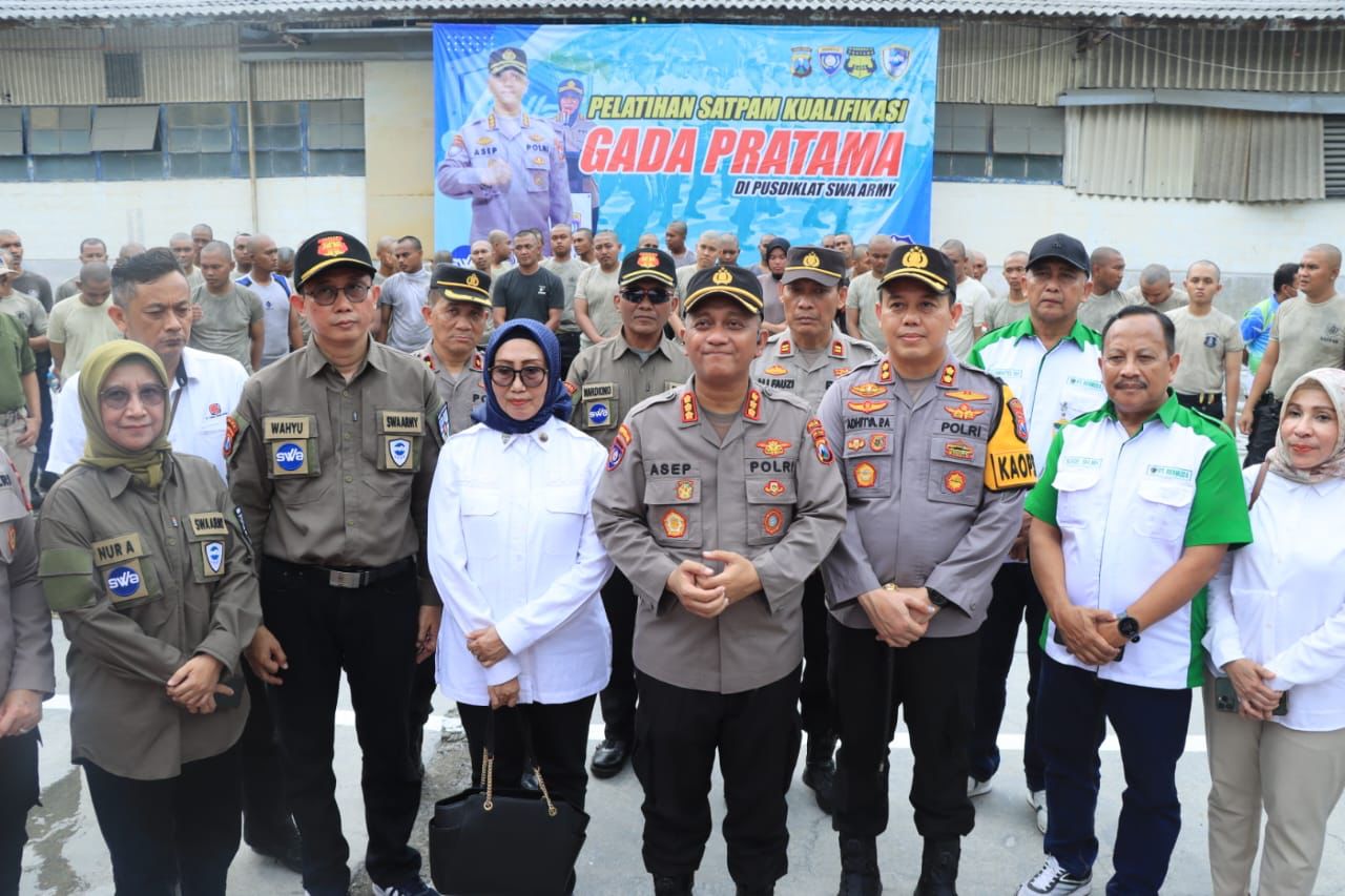 Diklat Satpam Kualifikasi Gada Pratama, Kapolres Gresik: Perkuat Kondusifitas Kamtibmas